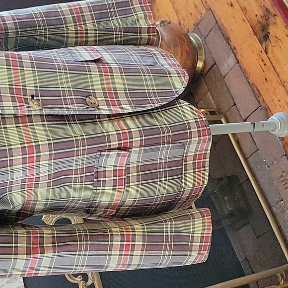 Vtg Polo Ralph Lauren Madras Blazer - Picture 2 of 11